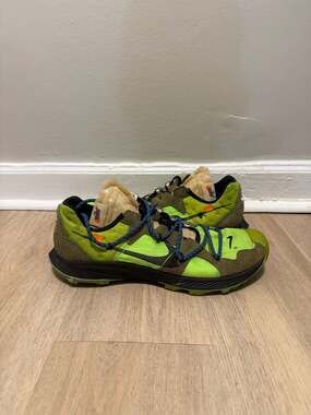 Nike x Off-White Air Zoom Terra Kiger 5 Electric Green Athlete in Progress